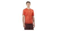 maillot de manga corta salomon s lab ultra print rojo hombre