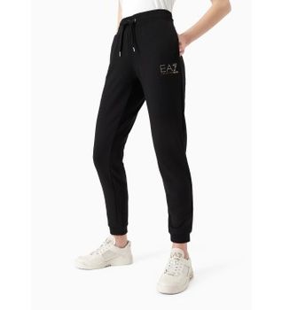EA7 para mujer. 8NTP66_TJ9RZ Pantalón Train Evolution negro (XXS), Casual, Deportivo, Multideporte, Poliéster