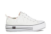 zapatillas denim deshilachadas white