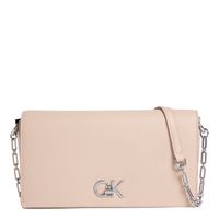 calvin klein bolso de hombro marron k60k612806-w75
