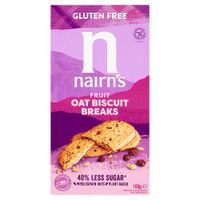 nairns gluten free biscuit breaks oats  fruit