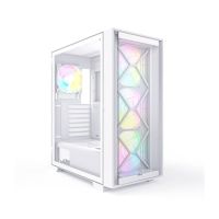 torre atx montech air 1000 premium white 4x ventiladores argb ventana lateral vga 340mm