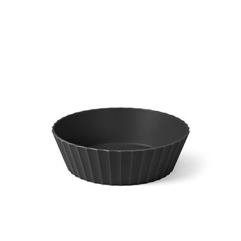 Cuenco polipropileno negro mate diam. 20cm