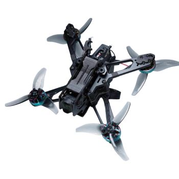 AstroRC Shuttle V2 Análogo / O4 Lite 3 Pulgadas 4S ELRS 2.4G BNF Dron de Carreras FPV con Motores 1404 3850KV