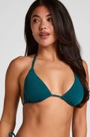 hunkemoller top de bikini triangular san marino verde