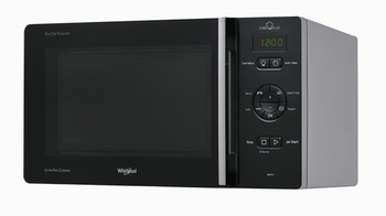 HORNO MICROONDAS CON GRILL WHIRLPOOL MCP 346 SL 25 LITROS NEGRO