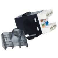 phasak sd 3018 conector rj45 cat6 utp keystone dual negro