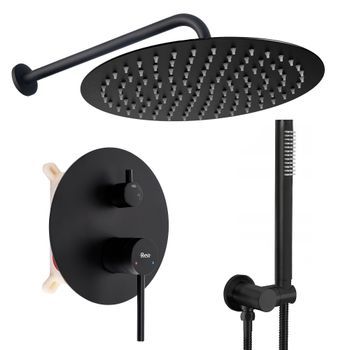 Juego De Ducha Oculto Rea Foss Clif Black