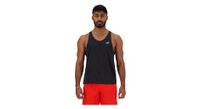 camiseta de tirantes para hombre new balance athletics negra