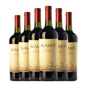 Alamos Vino Tinto Mendoza Joven 75 Cl 13% Vol. (pack De 6 Unidades)