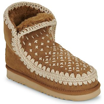 Mou Botines ESKIMO 24 SASHIKO FRONT PANEL para mujer