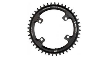 Plato wolf tooth 110 bcd asimetrico 4 tornillos shimano grx drop stop b negro