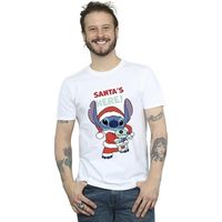 disney camiseta santas here para hombre