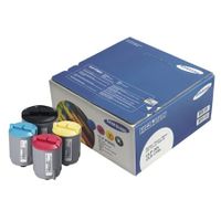 samsung clp-p300c pack toner negro  3 colores original