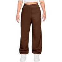 nike pantalones w nk stdo flc mw hr os cff pnt para mujer