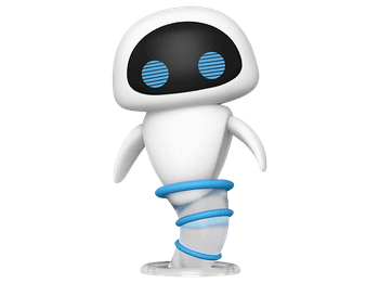 Figura Funko Pop! - Wall-E Pride Figur Eve Flying, Vinilo, 9.5 cm, Multicolor