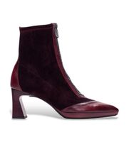 hispanitas para mujer hi254186 botines de piel atlanta soho burdeos 39 3 a 5cm cremallera casual