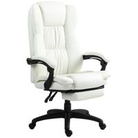 silla de oficina 685x685x121 cm crema