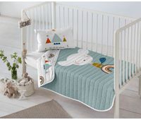 colcha bouti reversible susanita azul 110x130 cm