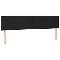 cabeceros cuero sintetico negro 160x5x7888 cm vidaxl