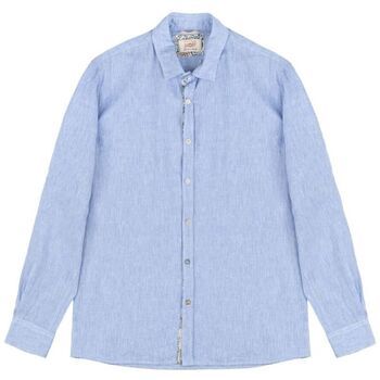 Bob Company Camisa manga larga HOLES T519-AZZURRO para hombre