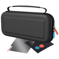 blackfire kit de viaje fundacristal templadogripsgamuza para nintendo switch 2