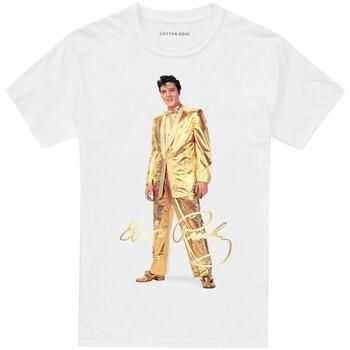 Elvis Presley Camiseta Gold Lame Suit para mujer