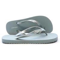 calvin klein jeans chanclas flip flop tpu metall para mujer