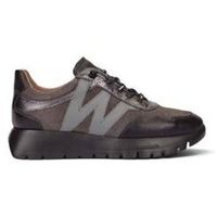 wonders zapatos de tacon deportivo odisei negro para mujer