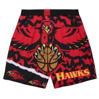 short atlanta hawks nba jumbotron 2 - mitchell  ness