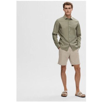 Selected Camisa Regbond Regular Fit Overhemd Vetiver para mujer