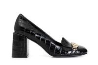 escote con cuenco y accesorio con estampado de cocodrilo black 37