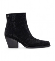 xti para mujer 14467002-negro botines 144670 negro 39 3 a 5cm cremallera casual