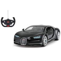 coche superdeportivo teledirigido bugatti chiron negro 114 jamara