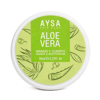 Aysa Cosmética Facial Aloe Vera Cream Crema manos, rostro y cuerpo