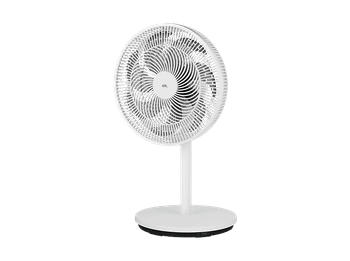 Ventilador de pie - ok. OSF 354526 ES, 45W, 3 Velocidades, Pie/Mesa, Oscilación, Altura Ajustable, Blanco