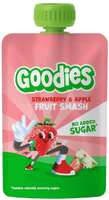 goodies bolsitas fresa y manzana 4x100 gr