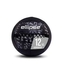 balon de pared doble costura - wall ball 12 kg gris ellipse