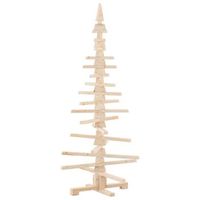 arbol de navidad de madera para decoracion 150 cm madera maciza de pino vidaxl