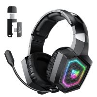 auriculares onikuma gt806 inalambricos bluetooth 54 gaming rgb negros