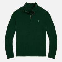 polo ralph lauren merino wool half-zip jumper - xxl
