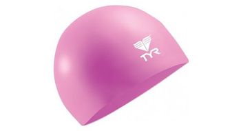 Gorro de bano rosa de silicona tyr