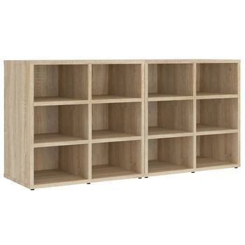 Zapateros 2 Uds Color Roble Sonoma 52,5x30x50 Cm Vidaxl