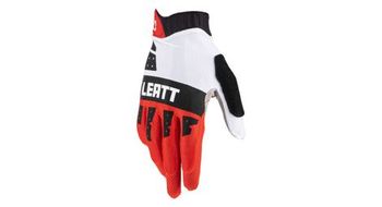 Guantes largos leatt mtb 2 0 x flow rojo blanco