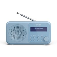 radio sharp dr-p420bl azul dabdabfm bluetooth 16h usb pantalla 2w