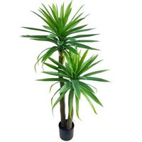 planta artificial yuca verde
