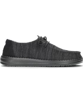 de HEY DUDE ZAPATOS PARA MUJER HEYDUDE WENDY STRETCH SOX HD41878 BLACK