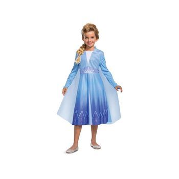 Disfraz Disney Frozen Disfraz Elsa De Viaje Básico  S (5 - 6)