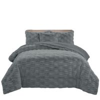 novotextil edredon de invierno sherpa extra grueso 560 gm cama 90 a 180 r efecto borreguito suave con 1 o 2 fundas de almohada 50x70