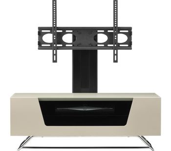 Chromium 2 Cantilever CRO2-1000BKT-IV 1000 mm TV Stand with Bracket - Ivory, Ivory